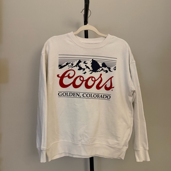 Coors Other - Vintage Coors Golden CO Sweatshirt Retro Beer Graphic Crewneck 90s Americana